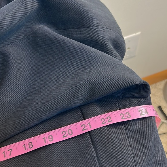 Cypress Grove Blazer Coat Mens Blue Long Sleeve Collared Jacket Size Large Vtg - Picture 8 of 8